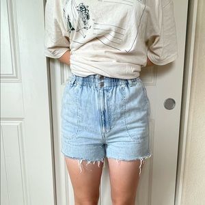 TOPSHOP cut off shorts